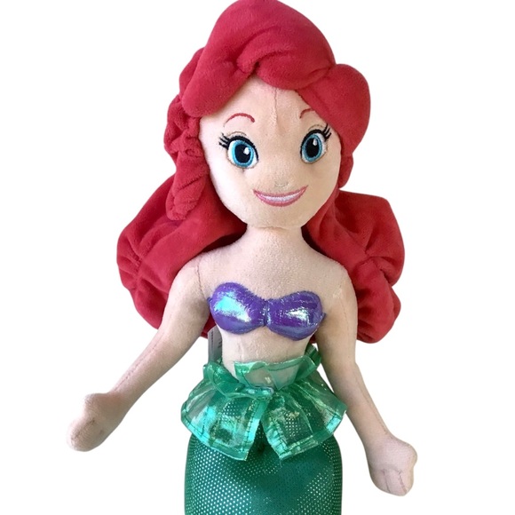 Disney Ariel Little Mermaid 20” Soft Stuffed Plush Doll Ringling Barnum Bailey - Picture 2 of 7